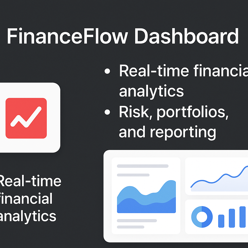 FinanceFlow Dashboard screenshot